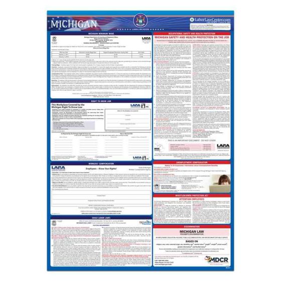 Michigan State Labor Law Poster