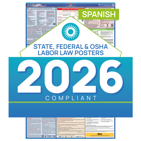 Minnesota & Federal Labor Law Posters - Spanish