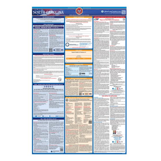 North Carolina Labor Law Poster