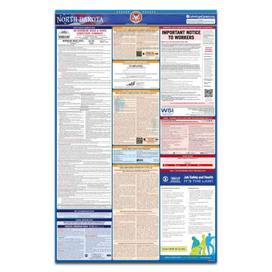 North Dakota Labor Law Poster + Compliance Protection Plan™