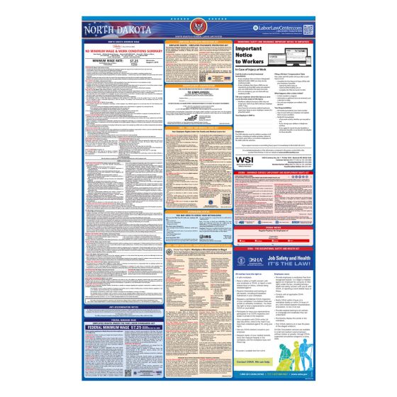 North Dakota Labor Law Poster