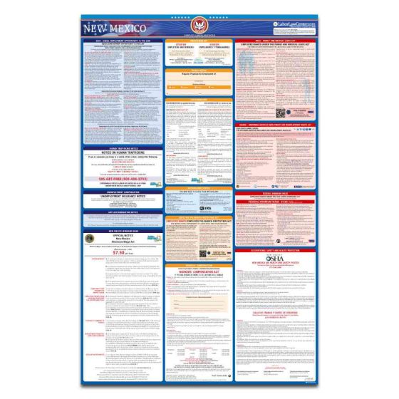 New Mexico Labor Law Poster + Compliance Protection Plan™