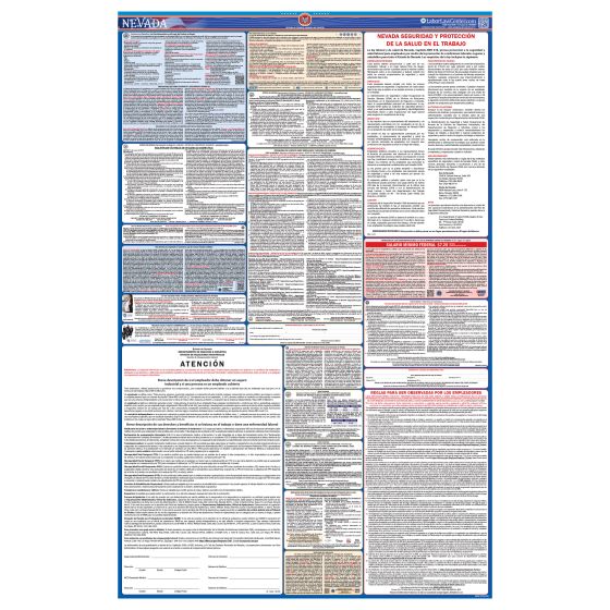 Nevada & Federal Labor Law Posters - Spanish