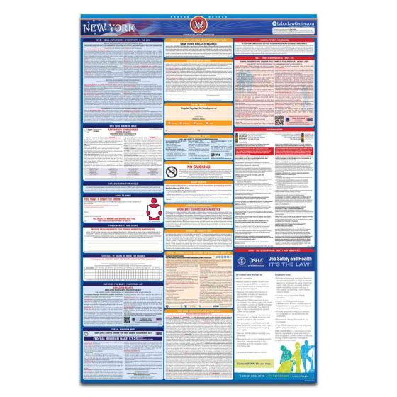 Distributor New York & Federal Labor Law Posters