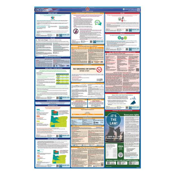 Oregon Labor Law Poster