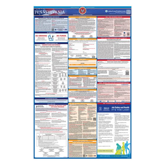 Pennsylvania Labor Law Poster