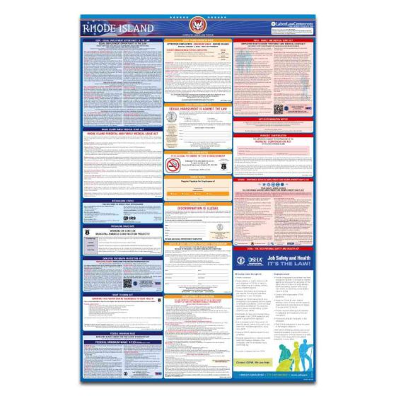 Rhode Island Labor Law Poster + Compliance Protection Plan™