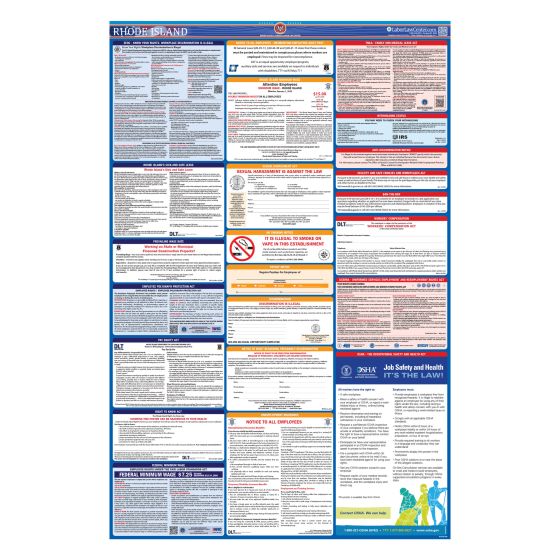 Rhode Island Labor Law Poster