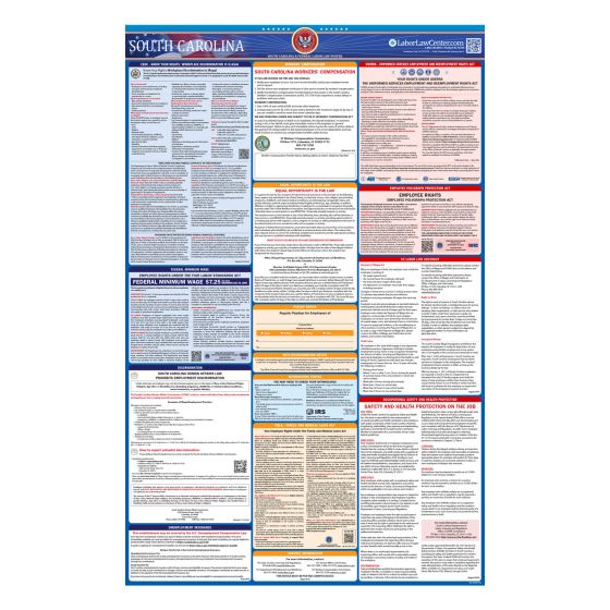 South Carolina Labor Law Poster