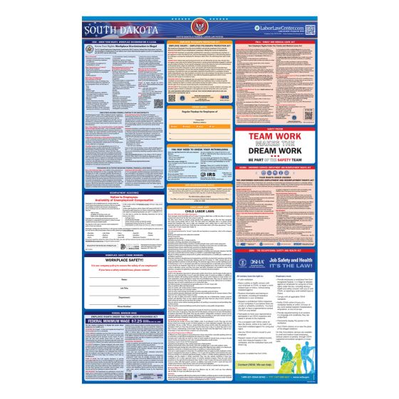 South Dakota Labor Law Poster