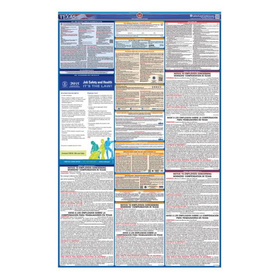Texas Labor Law Poster