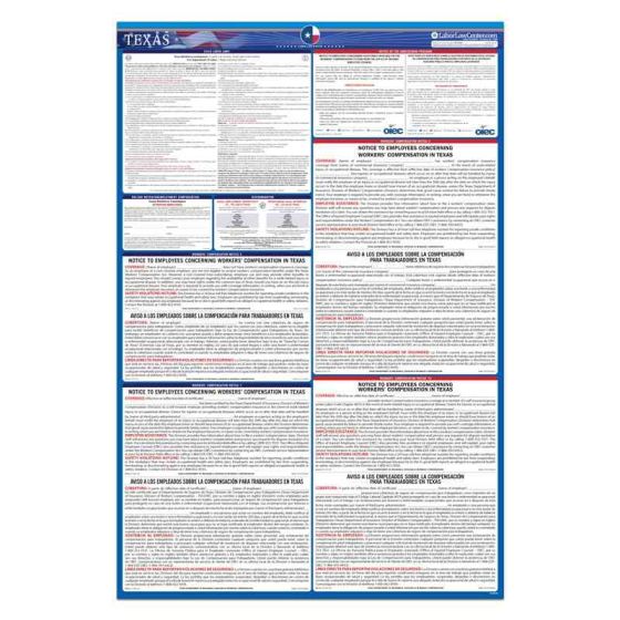 Texas State Labor Law Poster