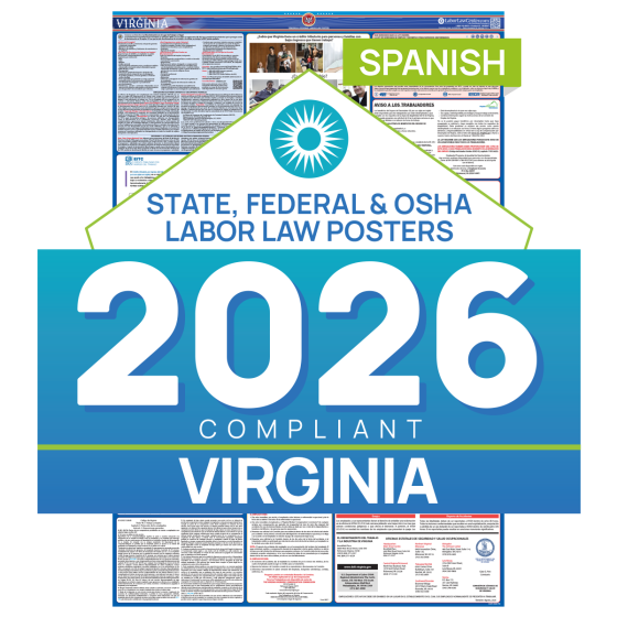 Virginia & Federal Labor Law Posters - Spanish