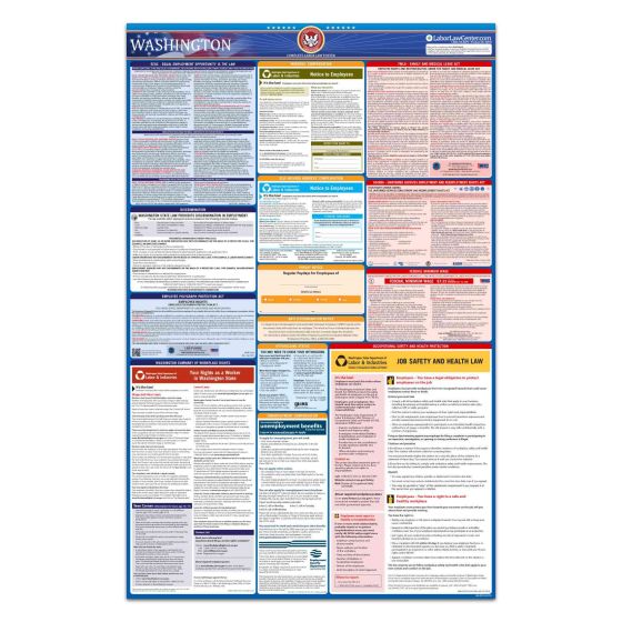 Distributor Washington & Federal Labor Law Posters
