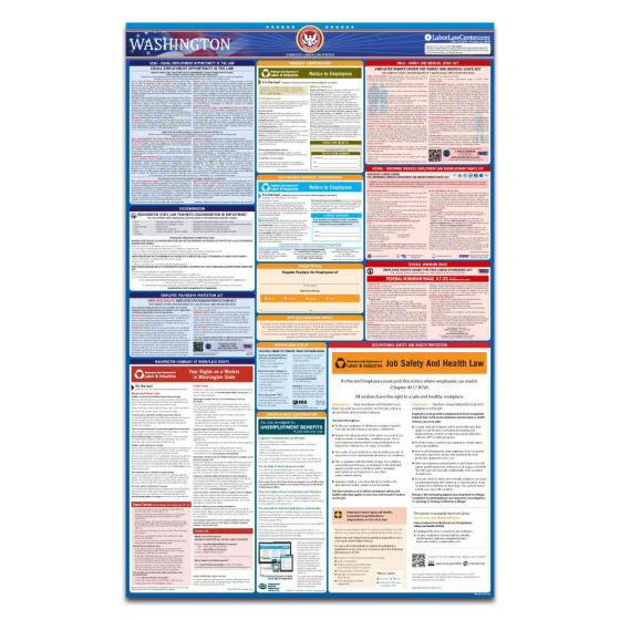 ashington Labor Law Poster + Compliance Protection Plan™