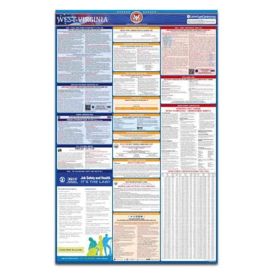 West Virginia Labor Law Poster + Compliance Protection Plan™