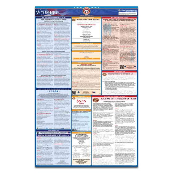 Wyoming Labor Law Poster + Compliance Protection Plan™