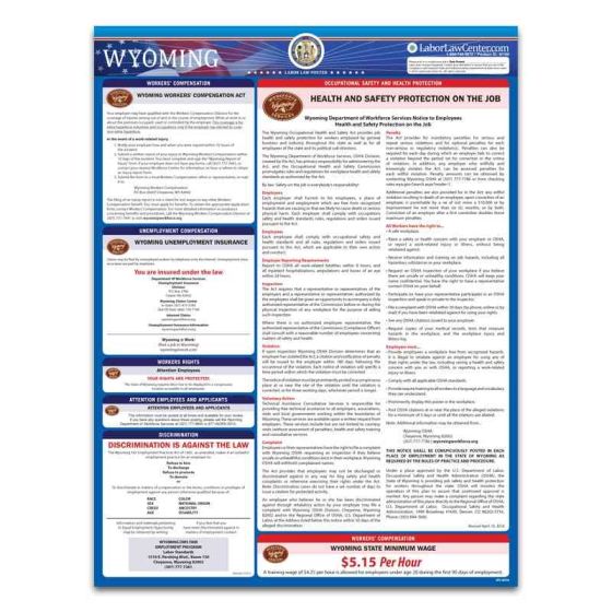 Distributor Wyoming State Only Poster