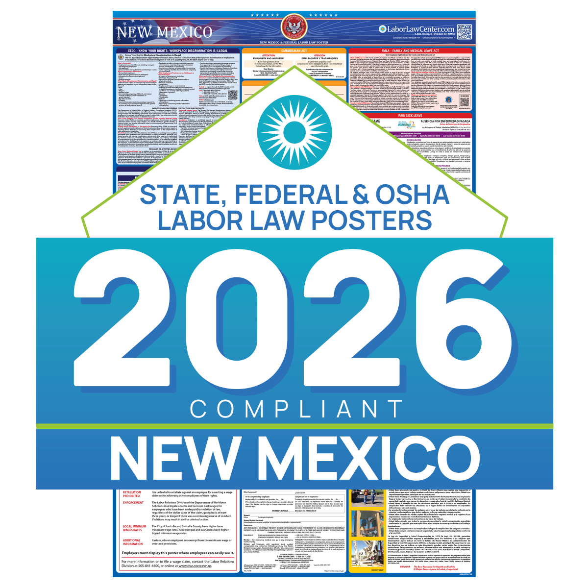 2026 New Mexico Labor Law Poster | State, Federal, OSHA in One