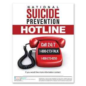 Suicide Prevention Poster