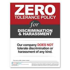 Discrimination & Harassment Poster