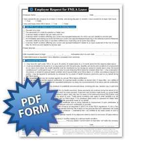 Employee Request for FMLA Leave PDF Download