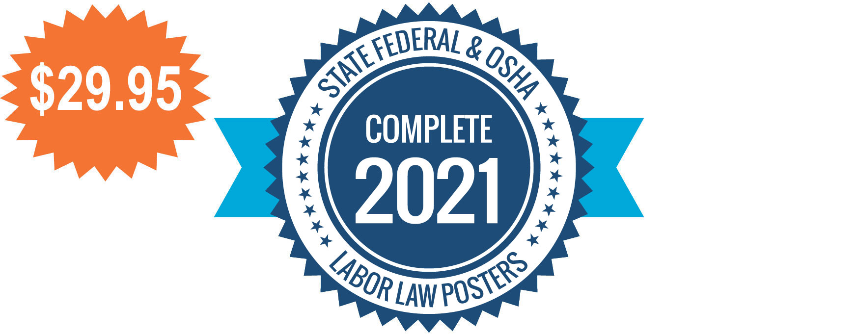 NE2-27X40-SP OSHA Compliant 27 x 40 inch Spanish 2020 Nebraska All-in-One Labor Law Posters Laminated 