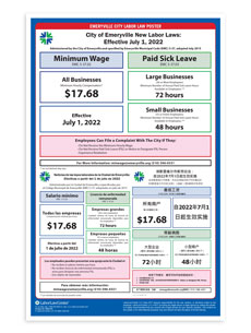 2023 City & County Labor Law Posters | LaborLawCenter.com